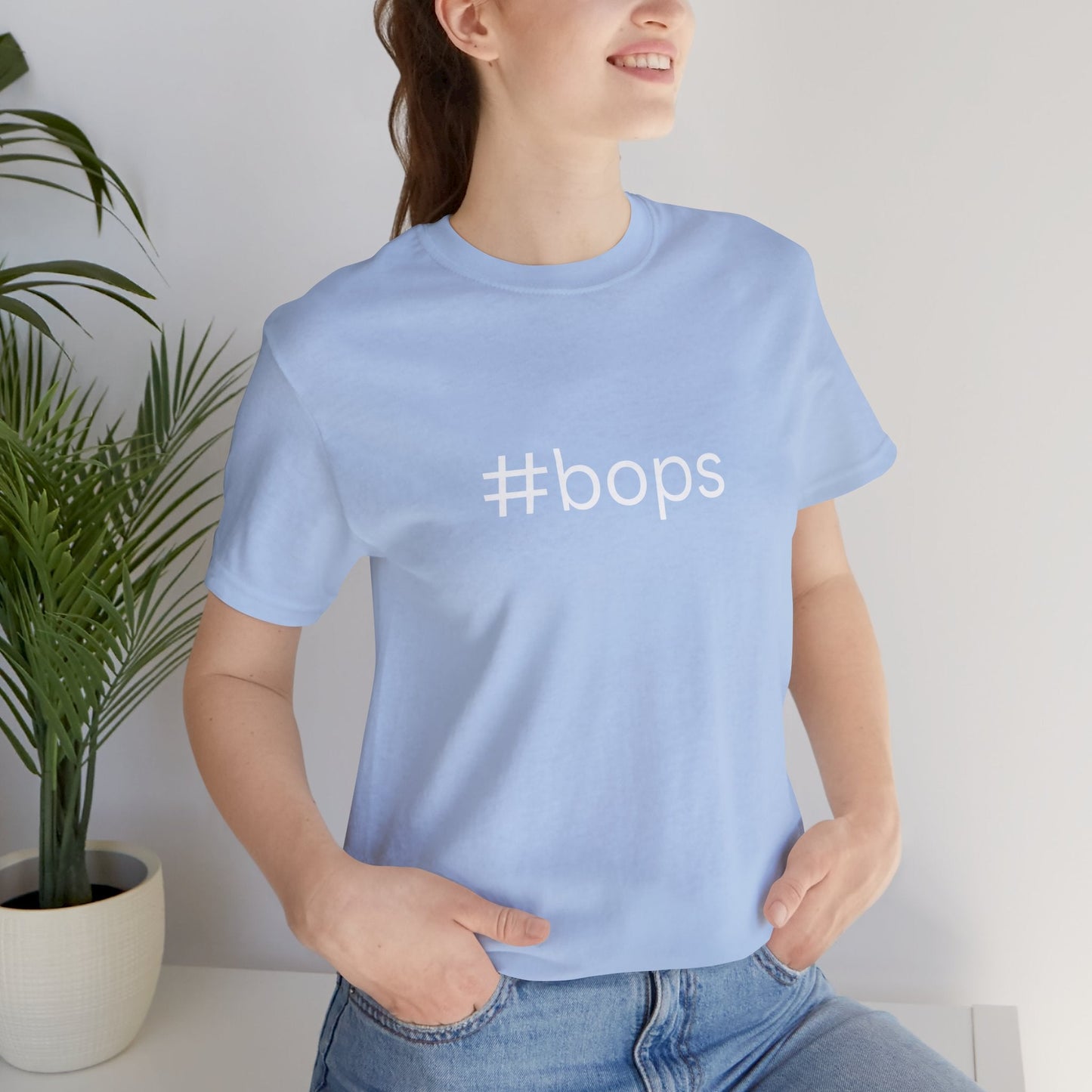 #bops Unisex High End Cotton Short Sleeve Tee