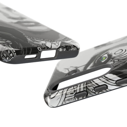 Green Eyed Devilish Beauty Tough Phone Case