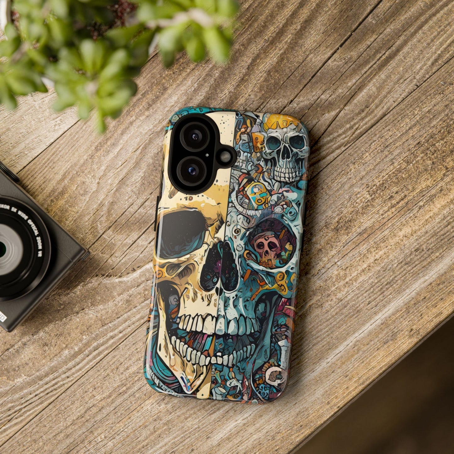 Iconic Skulls Tough Phone Case