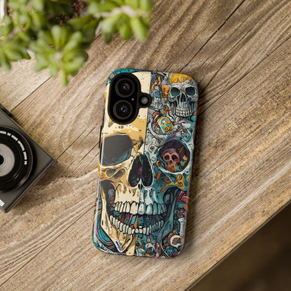 Iconic Skulls Tough Phone Case