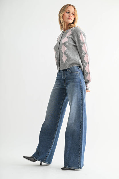 The Jolie Vintage High-Rise Wide Leg Jeans