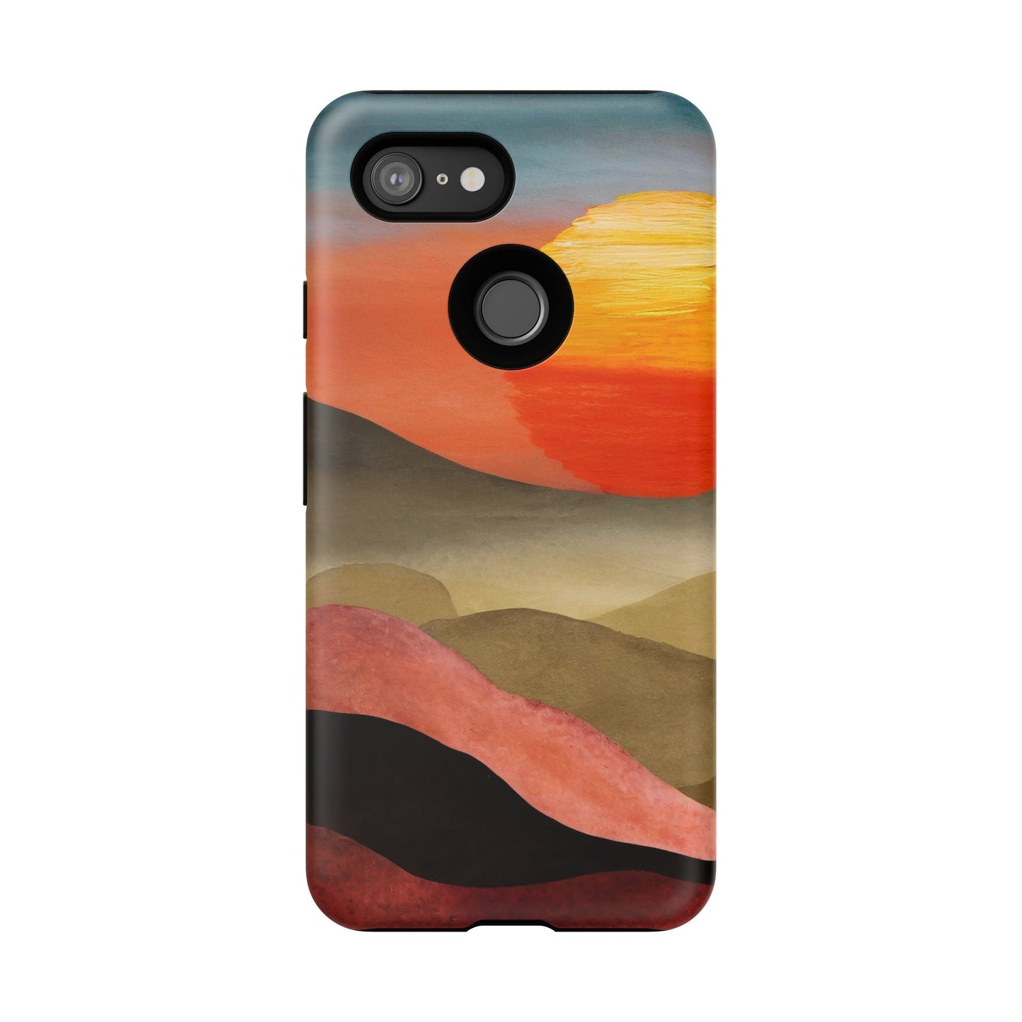 Artistic Sunset Tough Phone Case