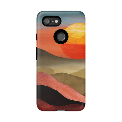 Artistic Sunset Tough Phone Case