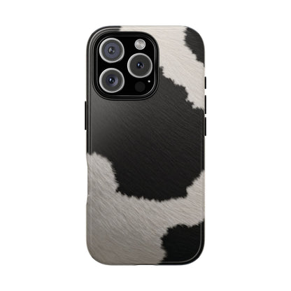Stylish Cow Print Tough Phone Case