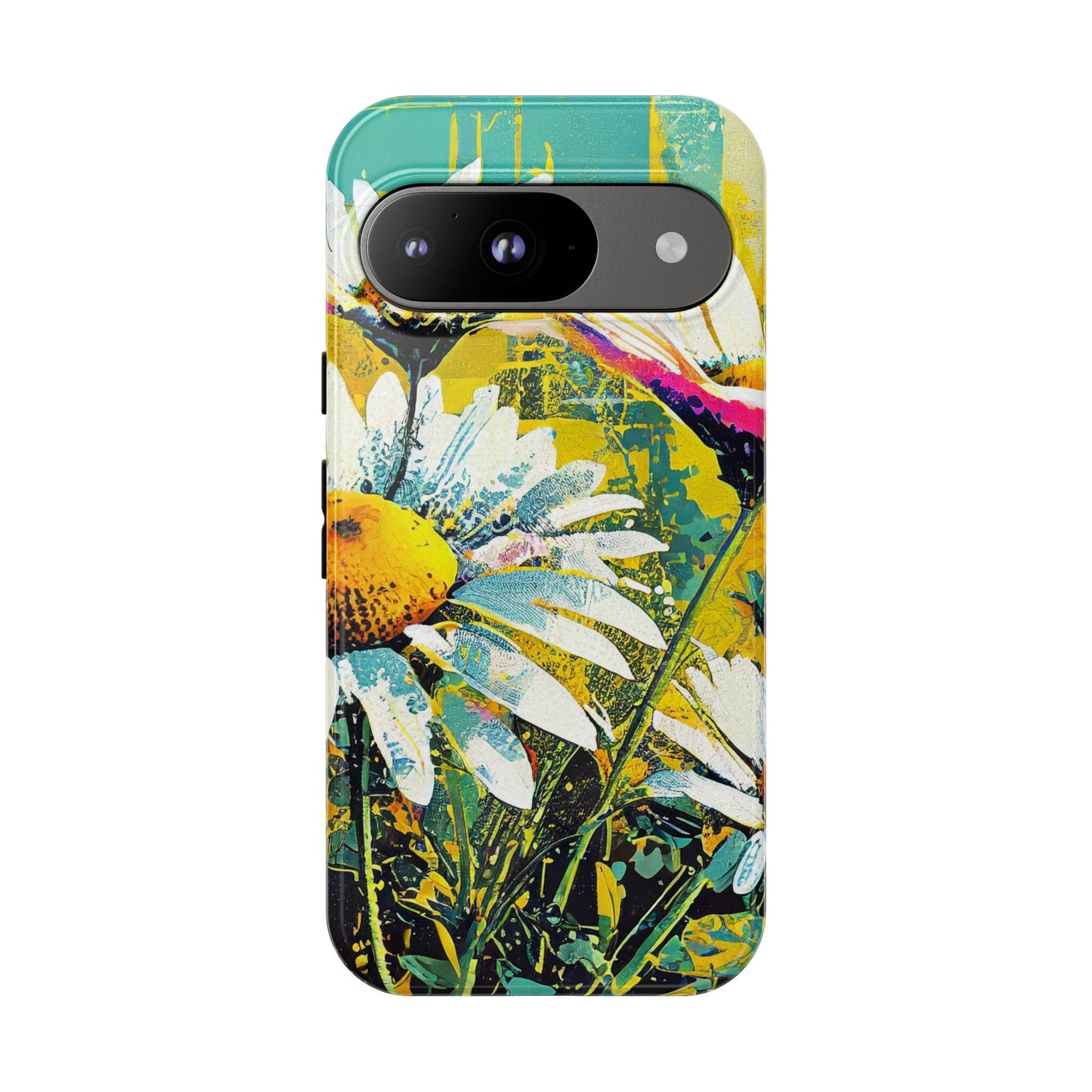 Colorful Daisy Floral Tough Phone Case