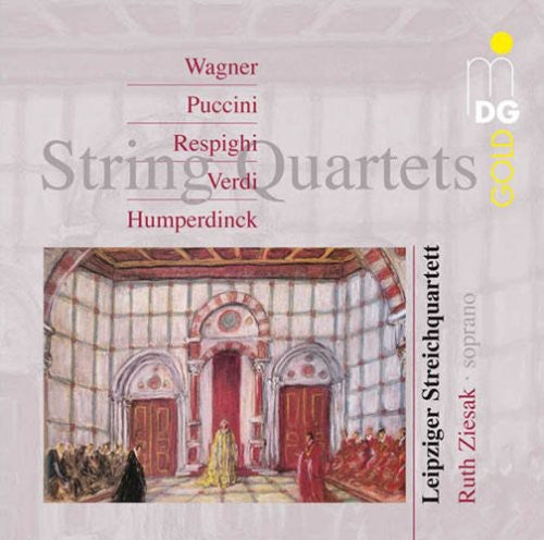 Wagner/Puccini/Verdi/Respighi - String Quartets [CD]