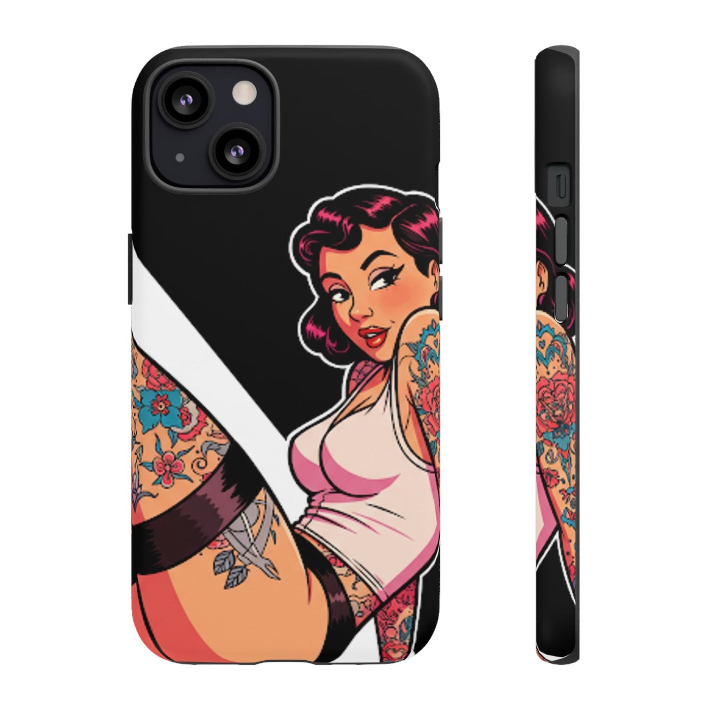 Vintage Tattoo Beauty Tough Phone Case