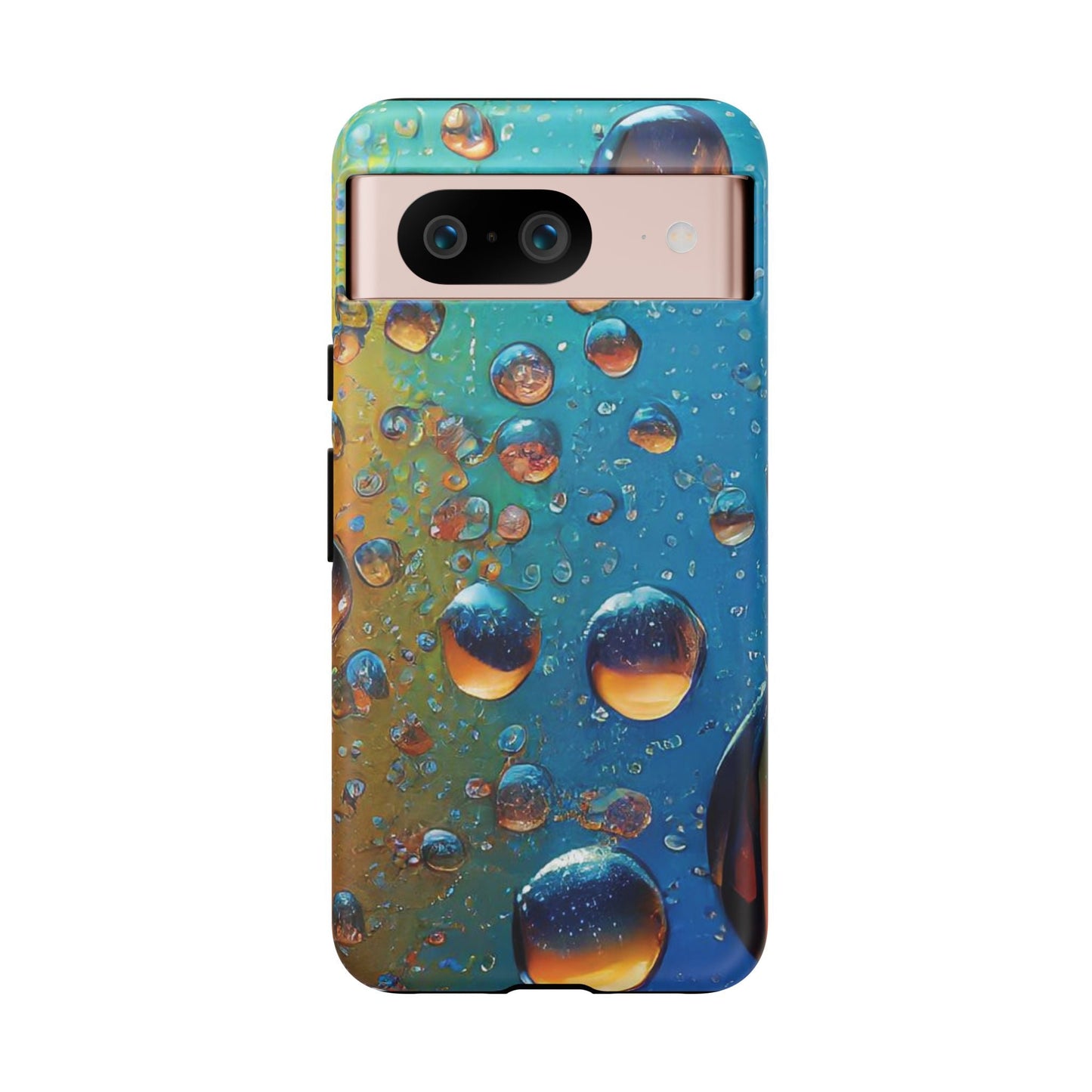 Colorful Water Droplets Tough Phone Case
