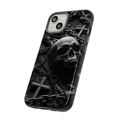 Gothic Skull Tough Phone Case