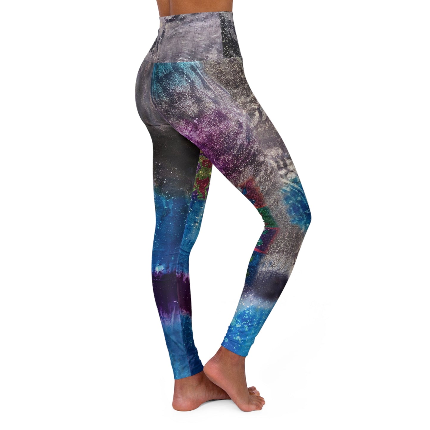 Grateful Bears High Waist Leggings