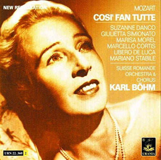 Karl B Hm - Cosi Fan Tutte [CD]