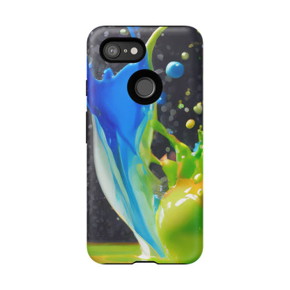 Vibrant Paint Splash Phone Case - Tough & Stylish Protection