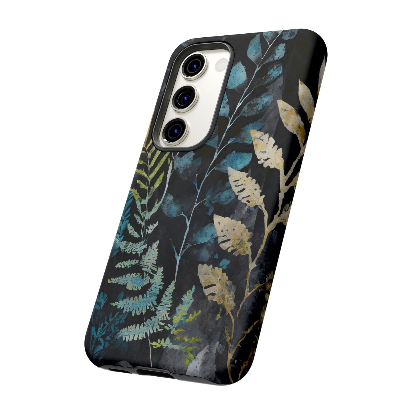 Dark Floral Tough Phone Case