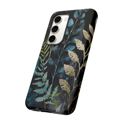 Dark Floral Tough Phone Case