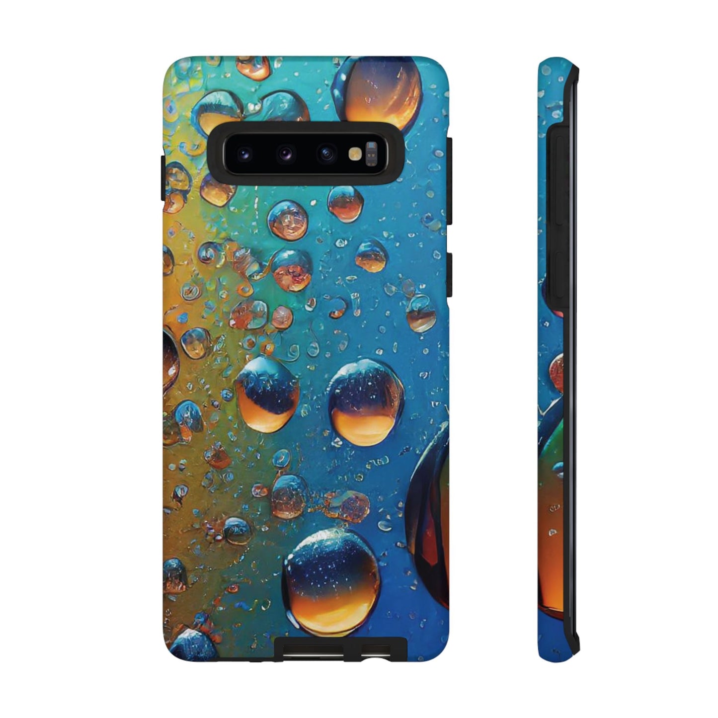 Colorful Water Droplets Tough Phone Case