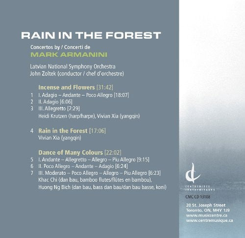 John Zoltek - Rain in the Forest [CD]