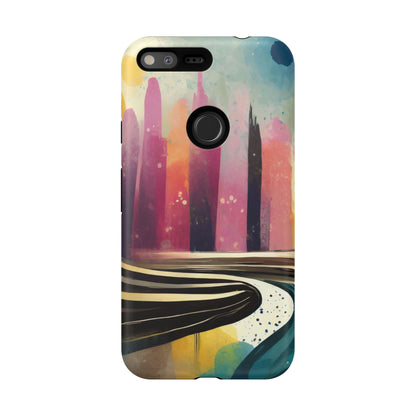 City Skyline Vibrant Tough Phone Case
