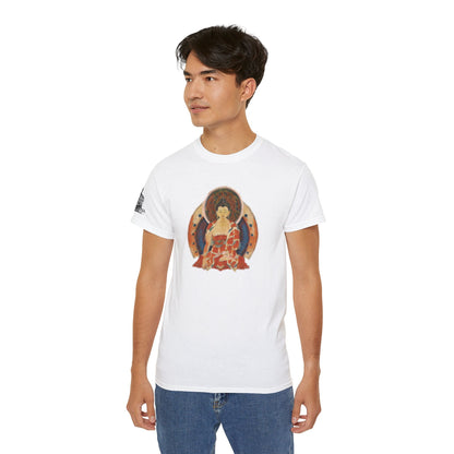 Fine Art Buddha Oil Paint Print Unisex Ultra Cotton Tee