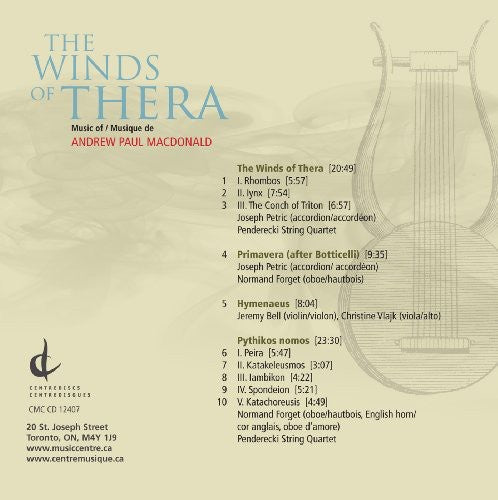 Mac Andrew Donald Paul - Winds of Thera [CD]