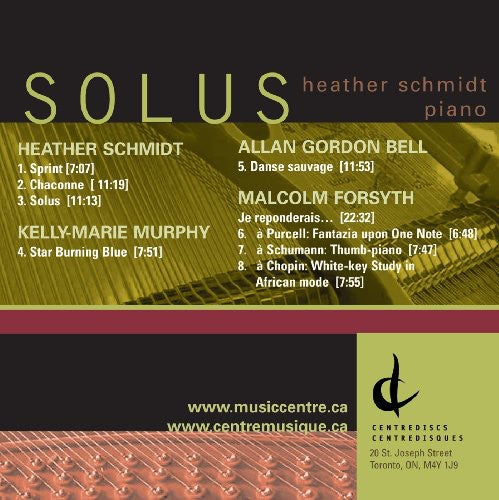 Heather Schmidt - Solus Music CD