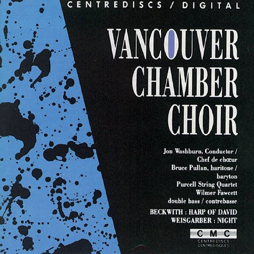 Jon Washburn - Vancouver Chamber Choir Music CD