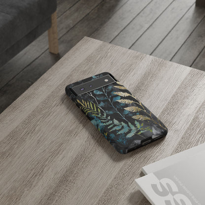 Dark Floral Tough Phone Case