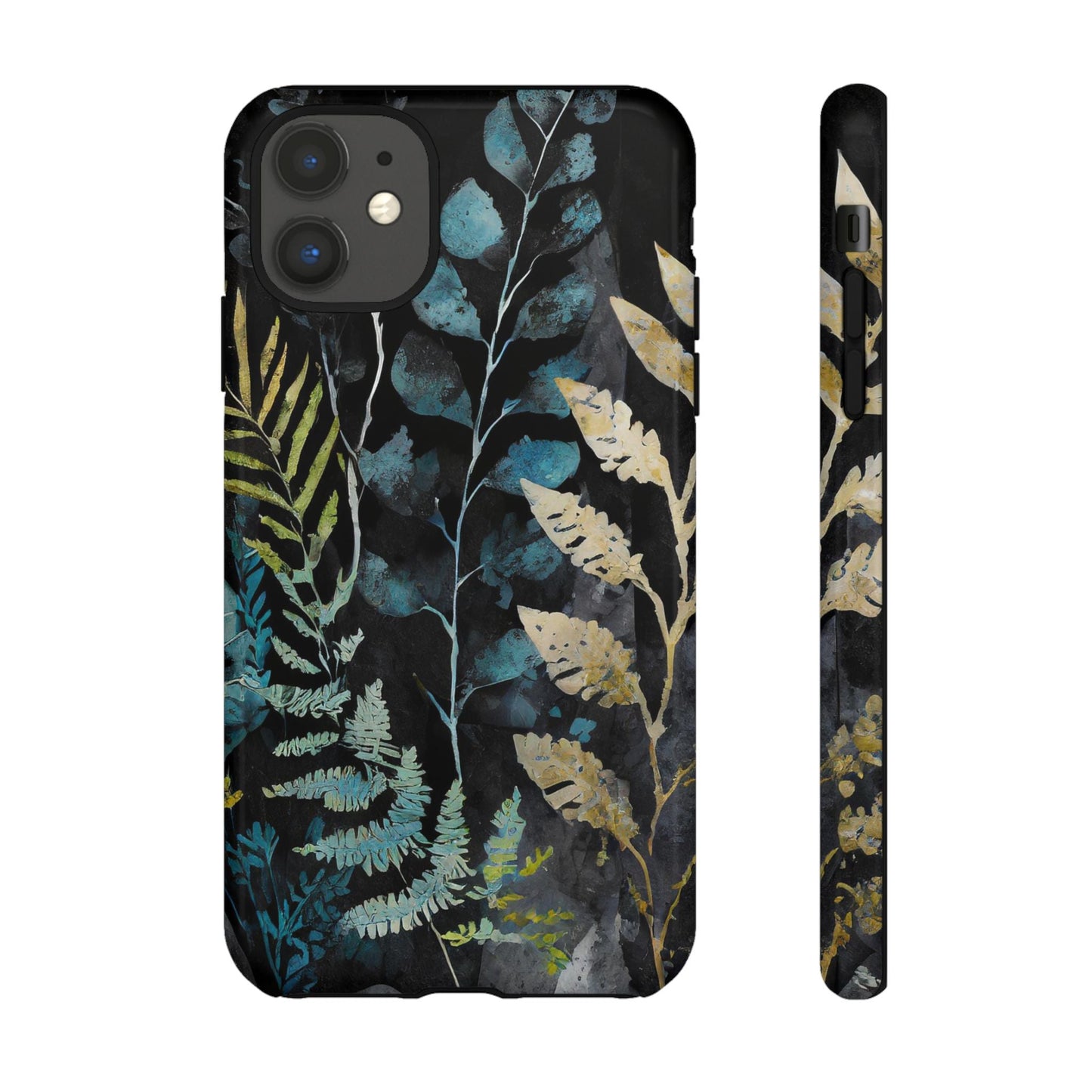 Dark Floral Tough Phone Case