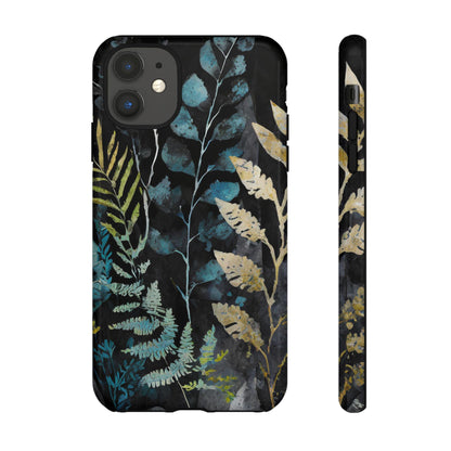 Dark Floral Tough Phone Case