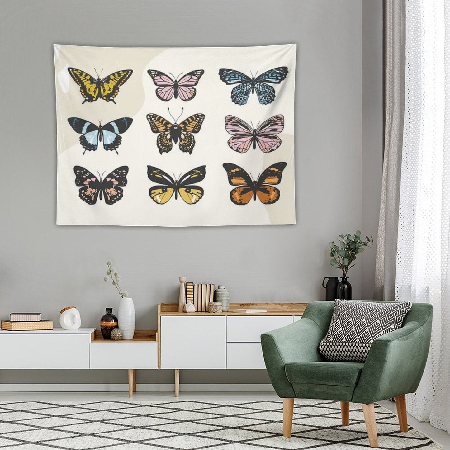 Butterfly Sticker Pack Tapestry