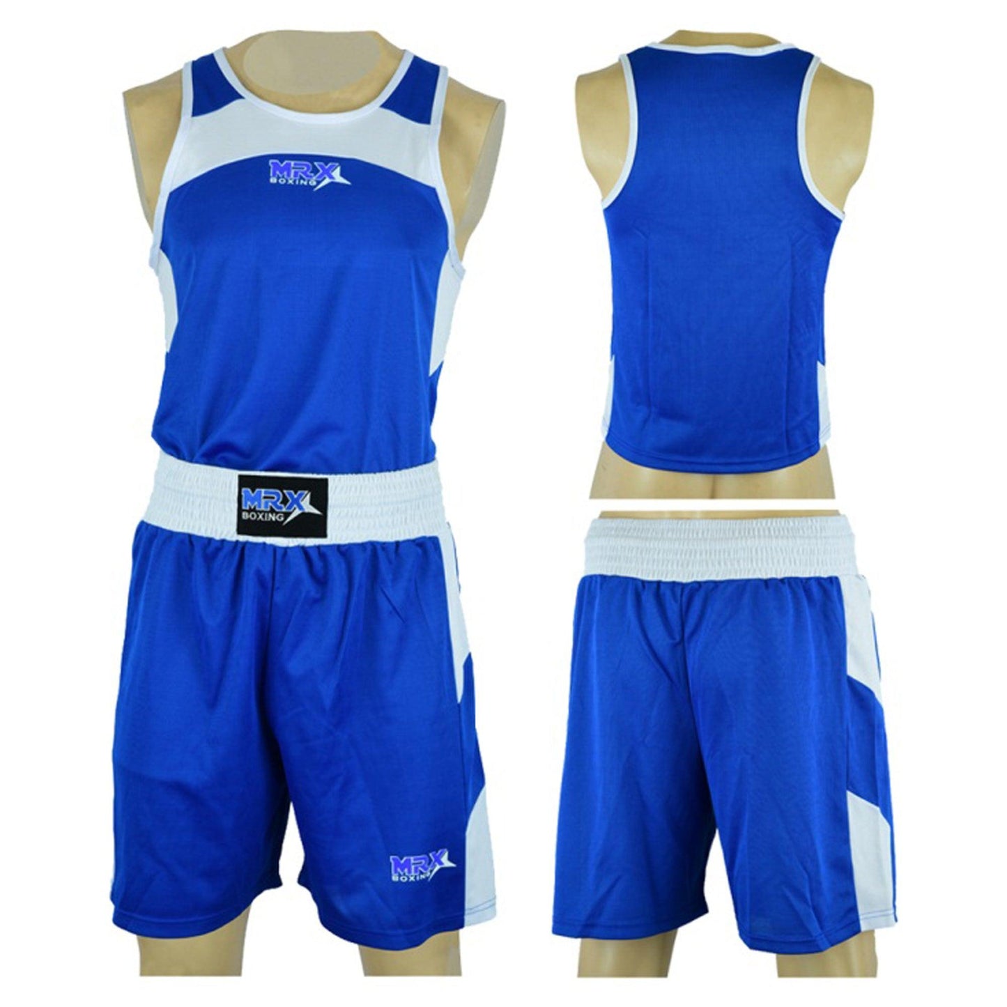 MRX Men's Boxing Uniform set for Training or Fighting Jersey & Shorts All Sizes - Triathlete Store