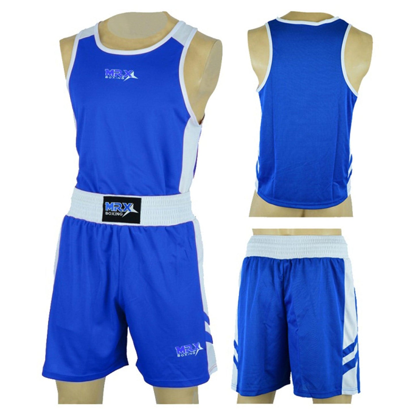 MRX Men's Boxing Uniform set for Training or Fighting Jersey & Shorts All Sizes - Triathlete Store