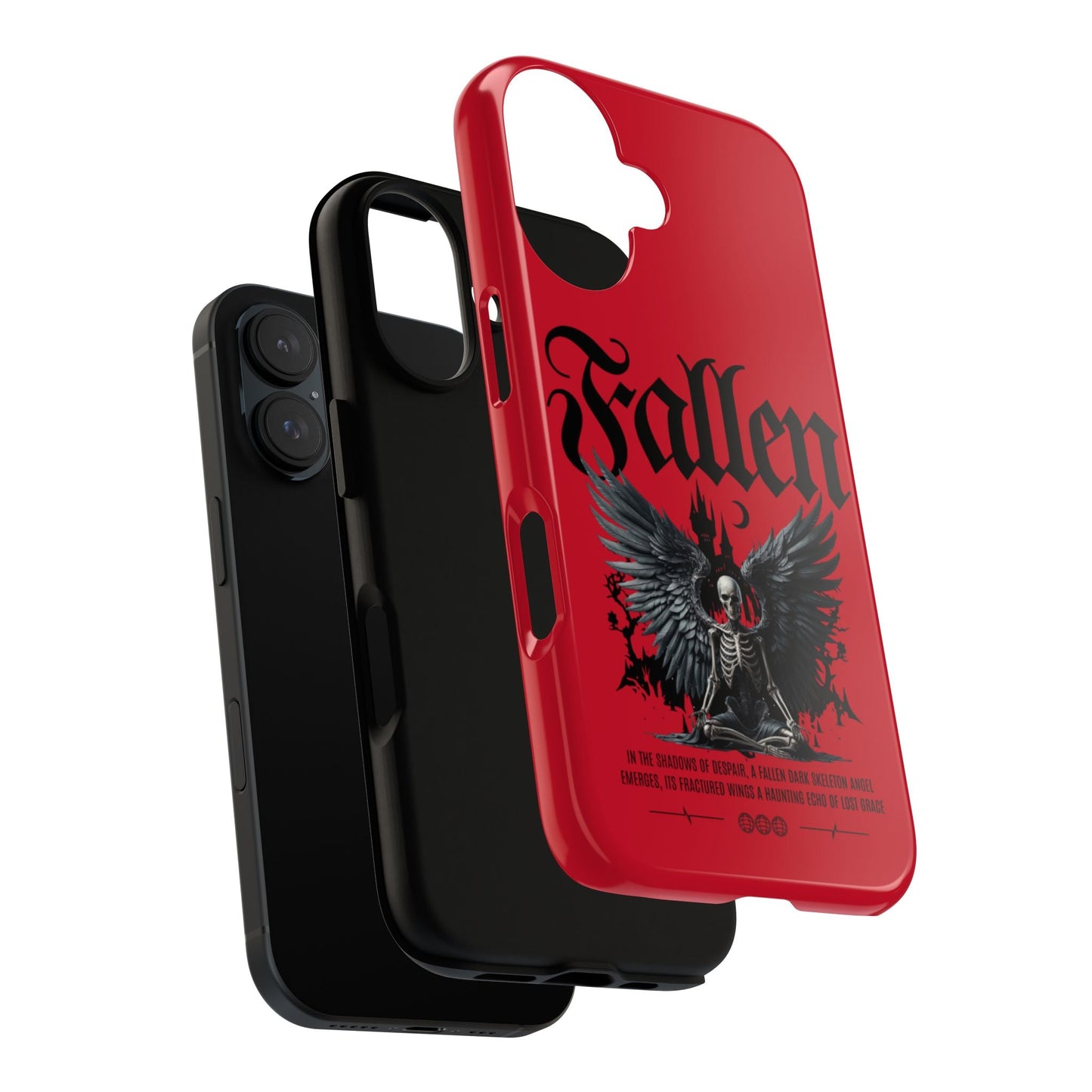 Fallen Skulls Tough Phone Case