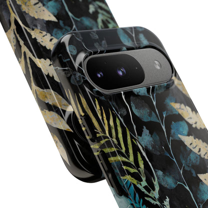 Dark Floral Tough Phone Case