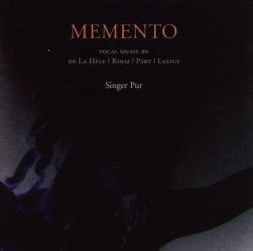 Memento - Memento: Renaissance & Modern Sacred Works for [CD]