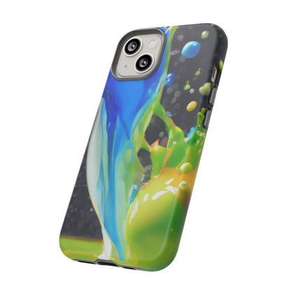 Vibrant Paint Splash Phone Case - Tough & Stylish Protection