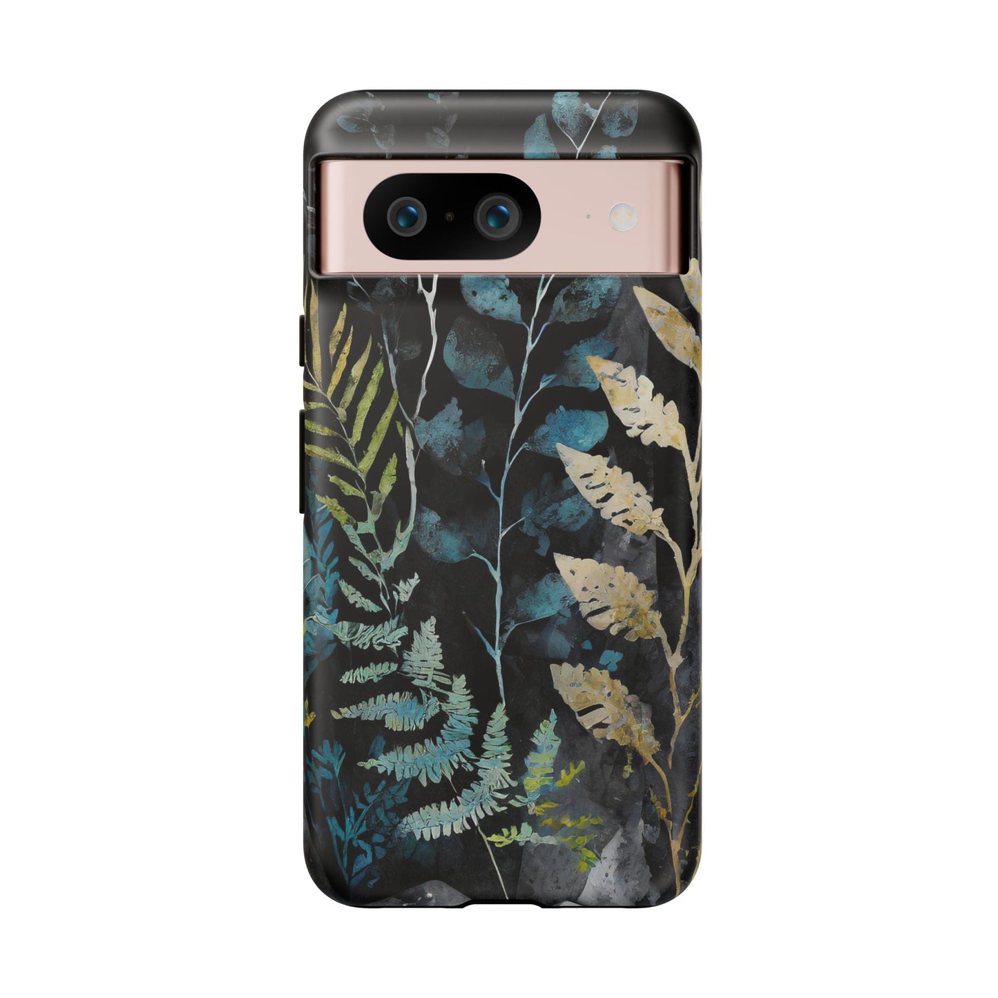 Dark Floral Tough Phone Case