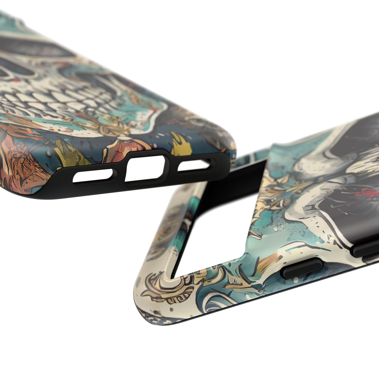 Abstract Skull Tough Phone Case