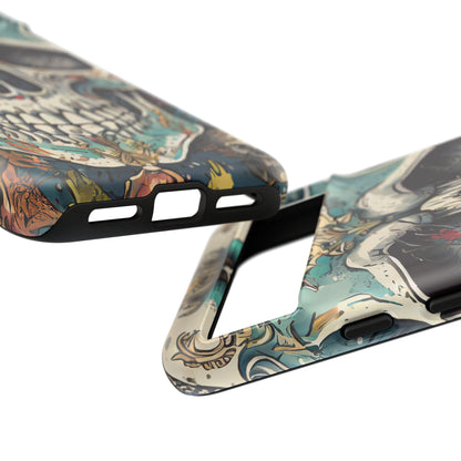 Abstract Skull Tough Phone Case