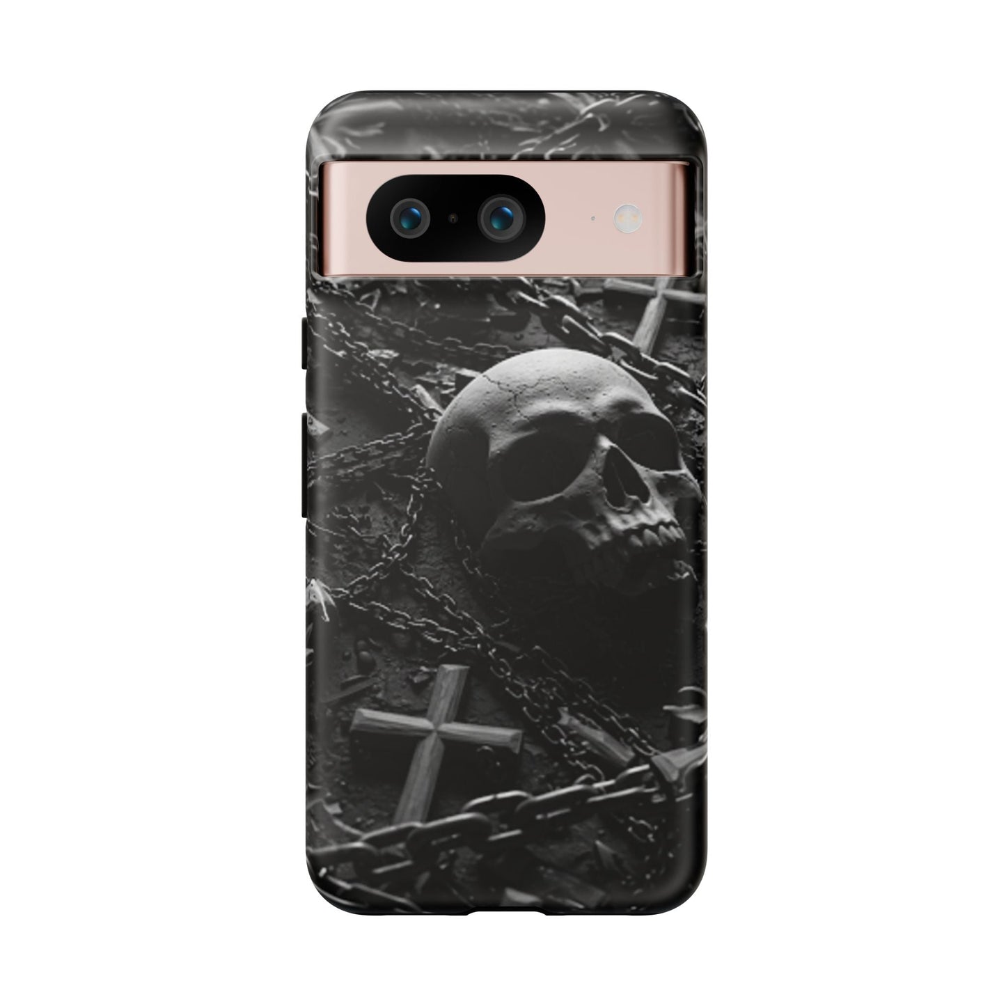 Gothic Skull Tough Phone Case