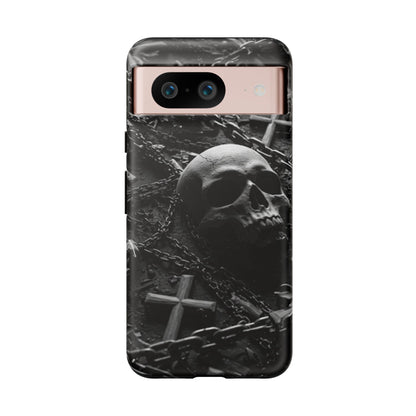 Gothic Skull Tough Phone Case
