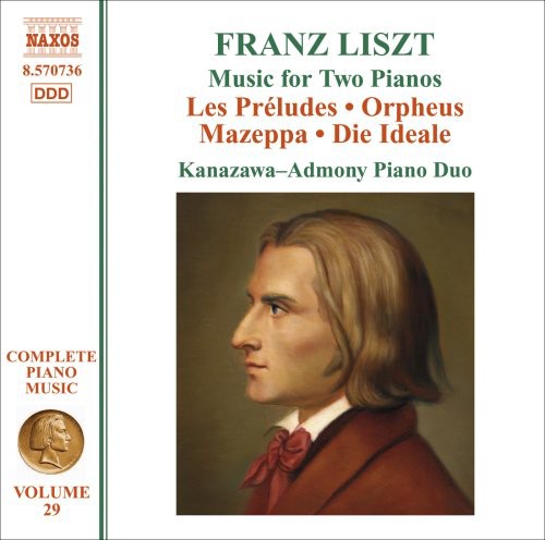 Liszt / Kanazawa / Admony - Complete Piano Music 29 - Music CD