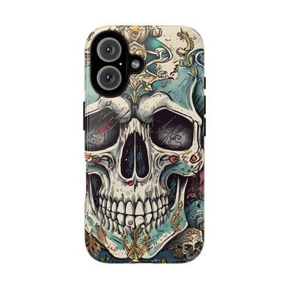 Abstract Skull Tough Phone Case