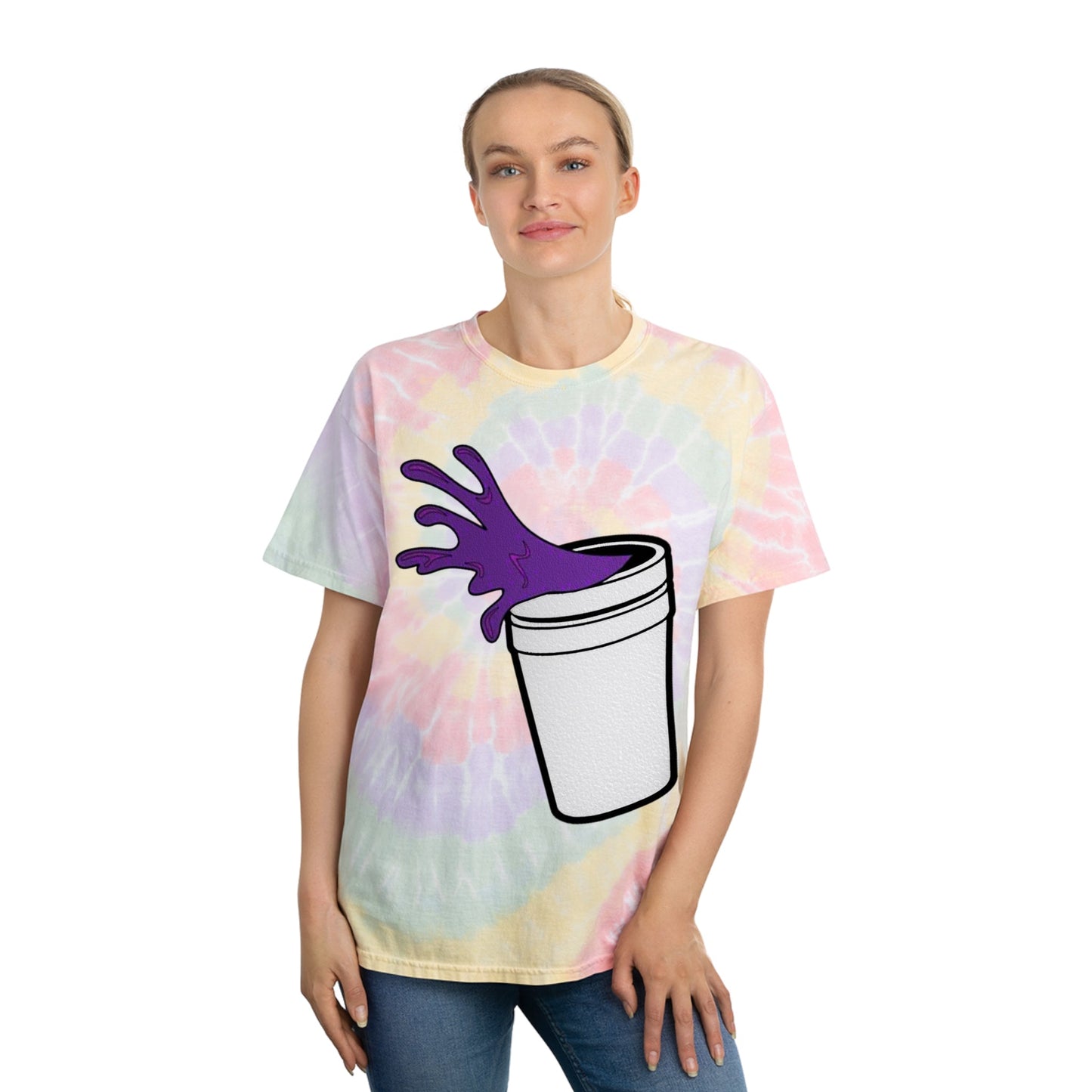 Blicky Lean Syrup Tr3 Tie-Dye Tee
