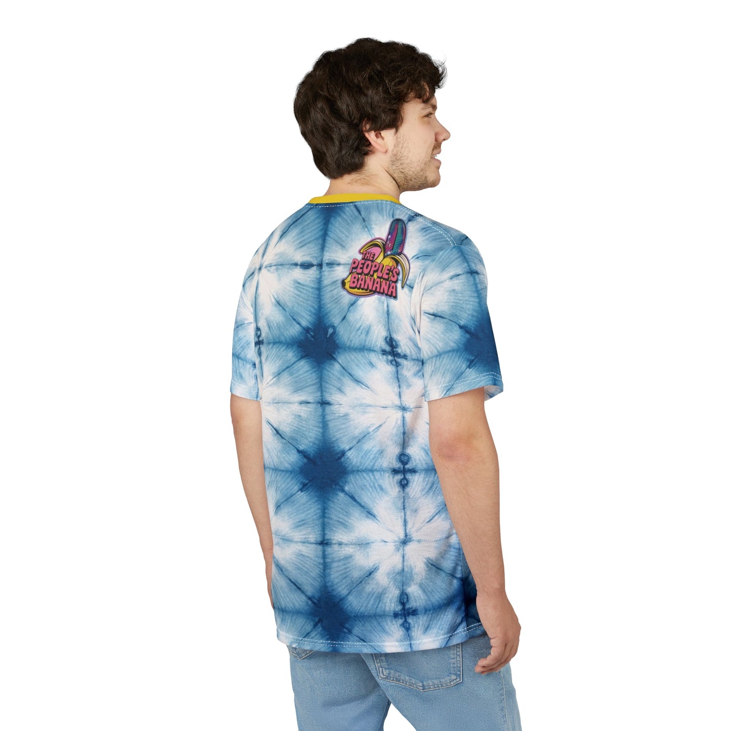 The People's Banana Shibori Custom T-Shirt