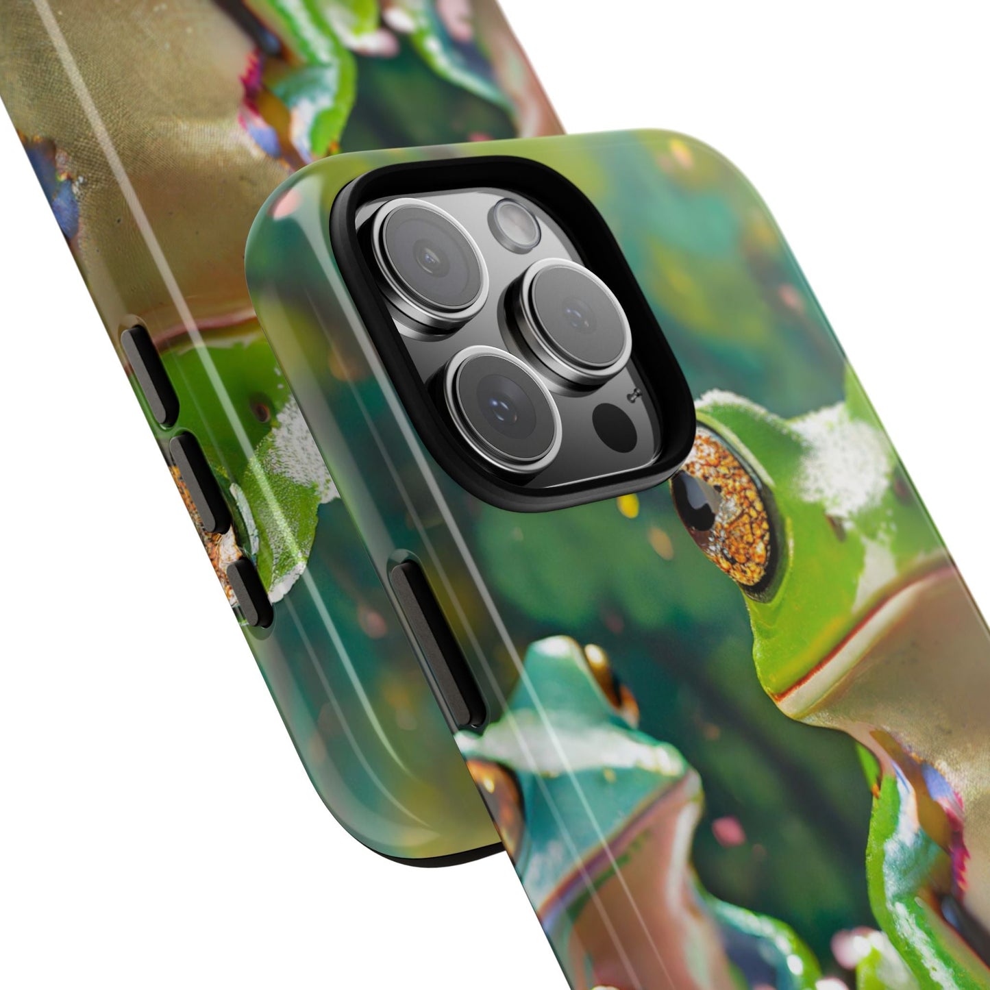 Someone Watching Colorful Frog Tough Phone Case