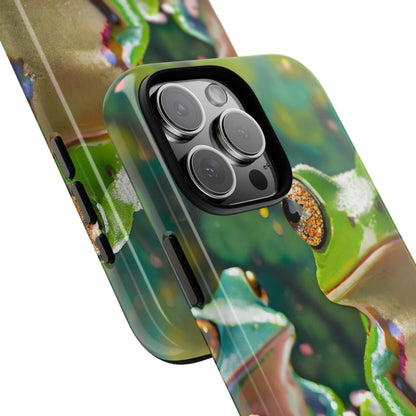 Someone Watching Colorful Frog Tough Phone Case