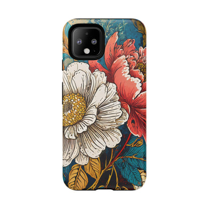 Artistic Floral Tough Phone Case