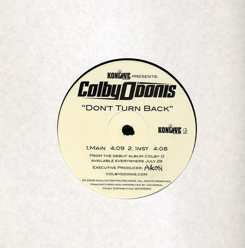 Colby Odonis - Don't Turn Back [12" Vinyl]