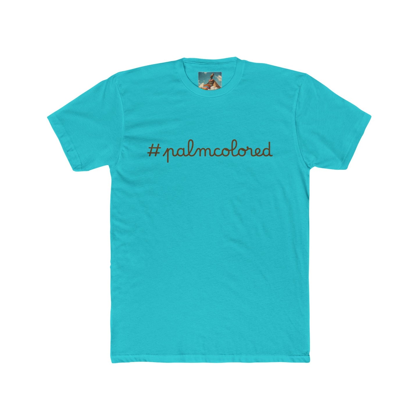#palmcolored Unisex Cotton Crew Tee