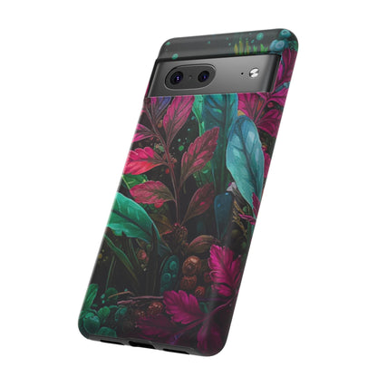 Vibrant Floral Tough Phone Case